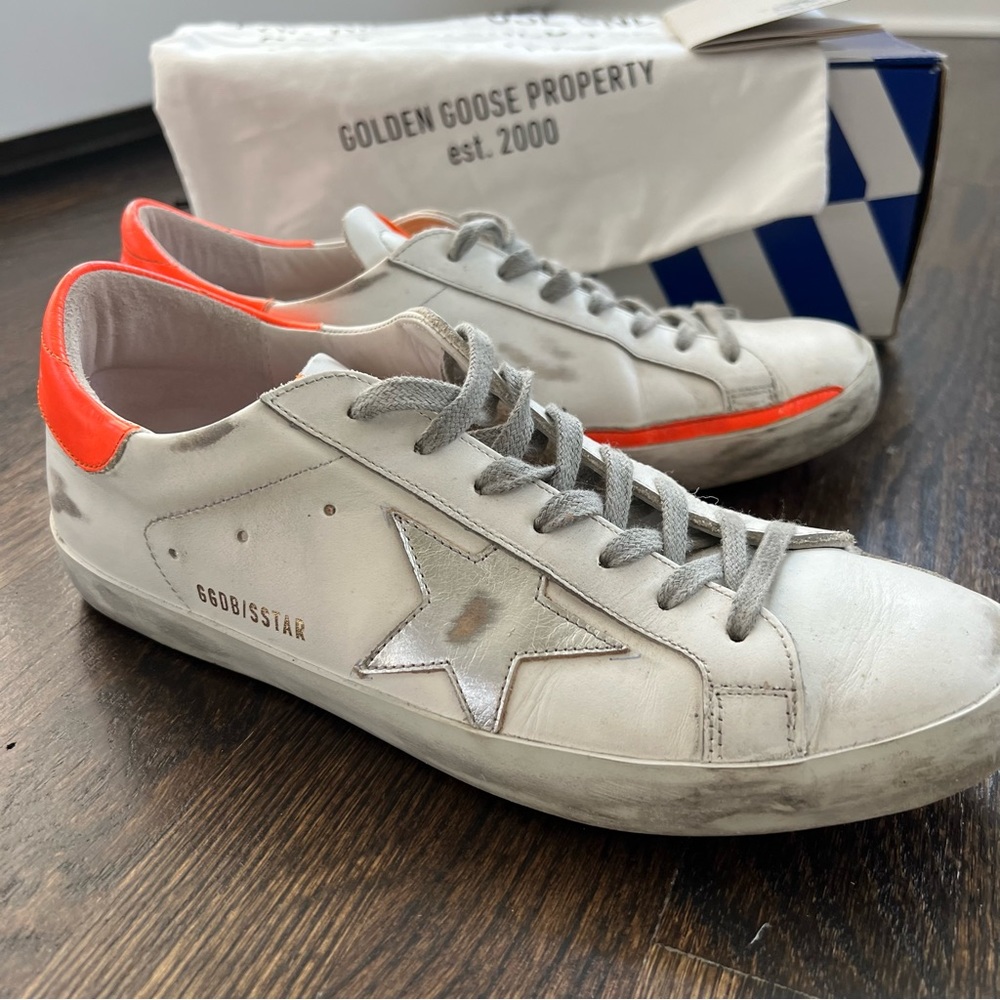 Golden Goose Superstar Sneakers 100% Authentic - Picture 4 of 16